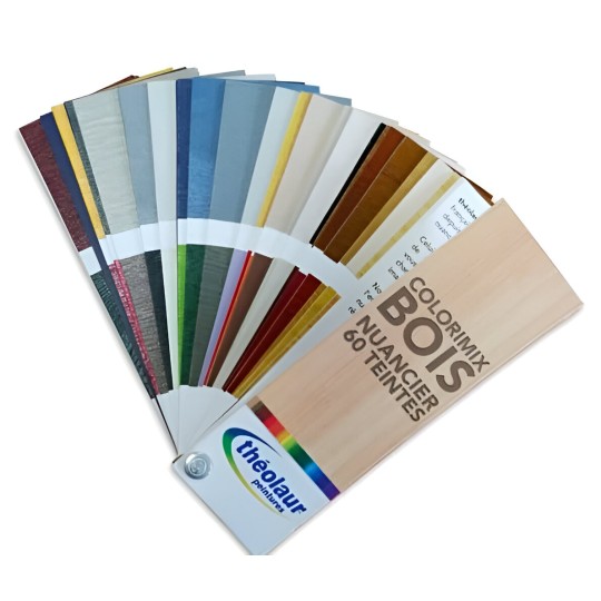 Nuancier Colorimix bois
