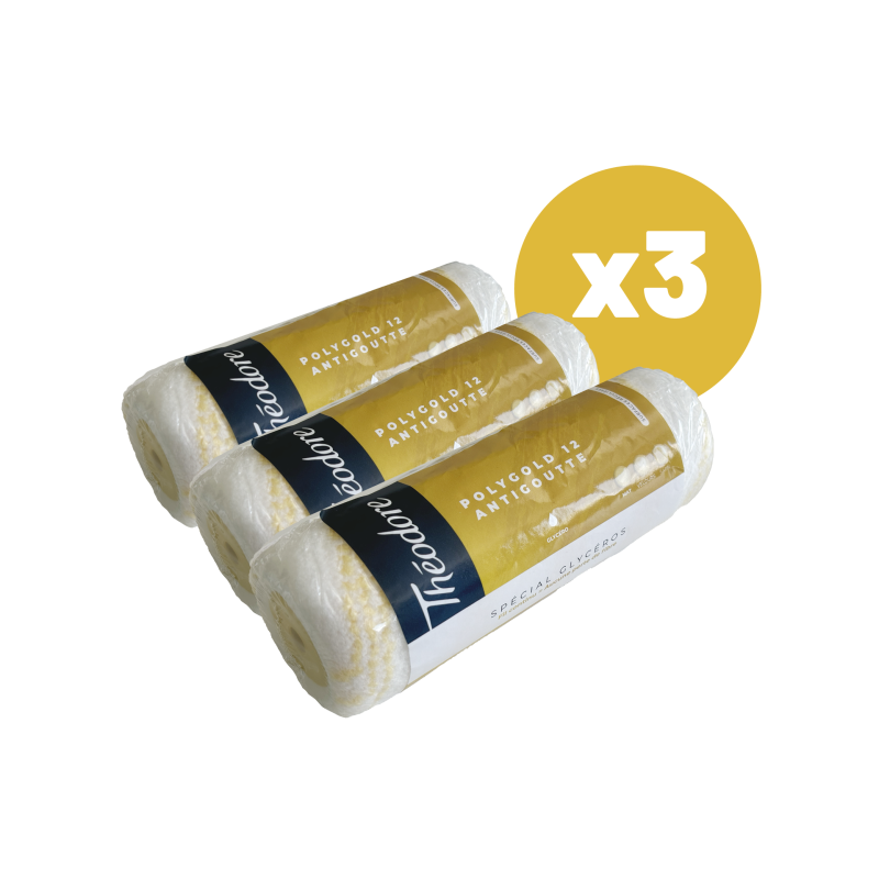 Lot de 3 Manchons Antigoutte Polygold 180MM