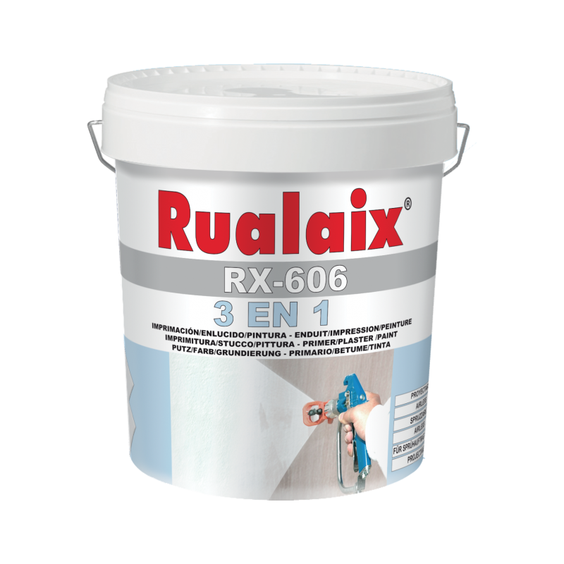 RX-606 Enduit-peinture airless 3 en 1