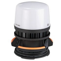 Projecteur de chantier LED portable 360° ORUM 12051 M FR, 12600lm, 5m H07RN-F 3G1,5