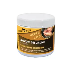 Savon jaune ultra à microbilles